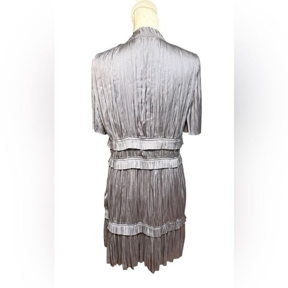 Reiss Lydia Textured Mini Dress size 8 - Picture 4 of 6